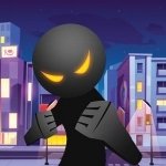 Постер игры Стикмен Истребитель 3D Кулаки Ярости